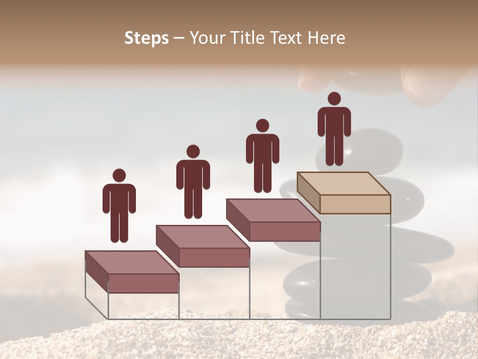 Stability Wave Hand PowerPoint Template