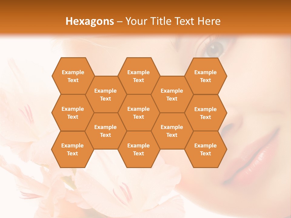 Woman Lifestyle Skin PowerPoint Template