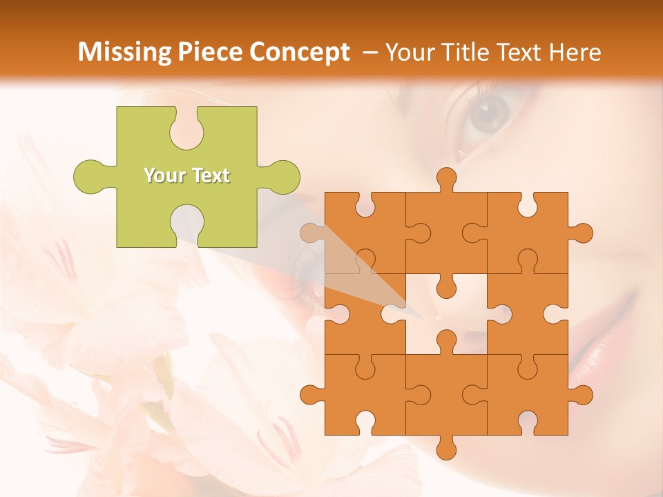 Woman Lifestyle Skin PowerPoint Template