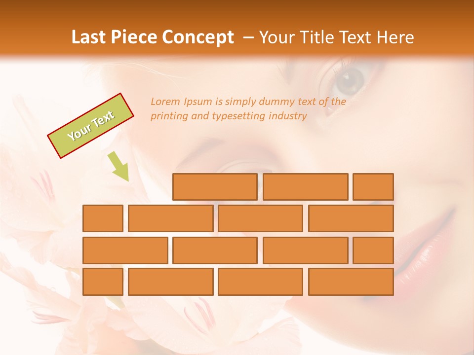 Woman Lifestyle Skin PowerPoint Template