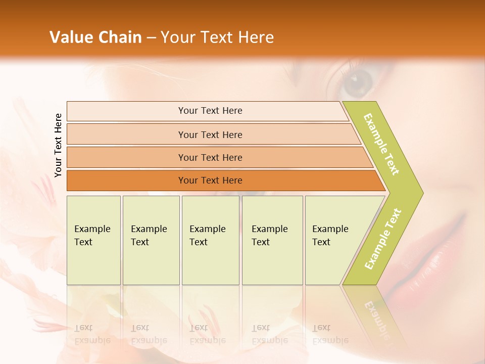 Woman Lifestyle Skin PowerPoint Template