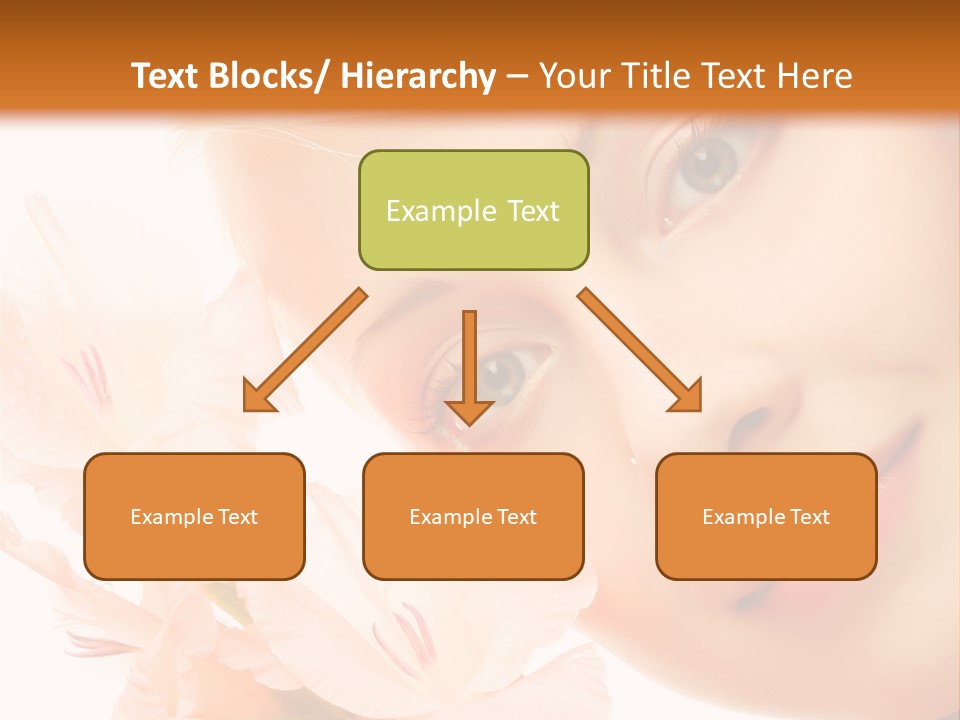 Woman Lifestyle Skin PowerPoint Template