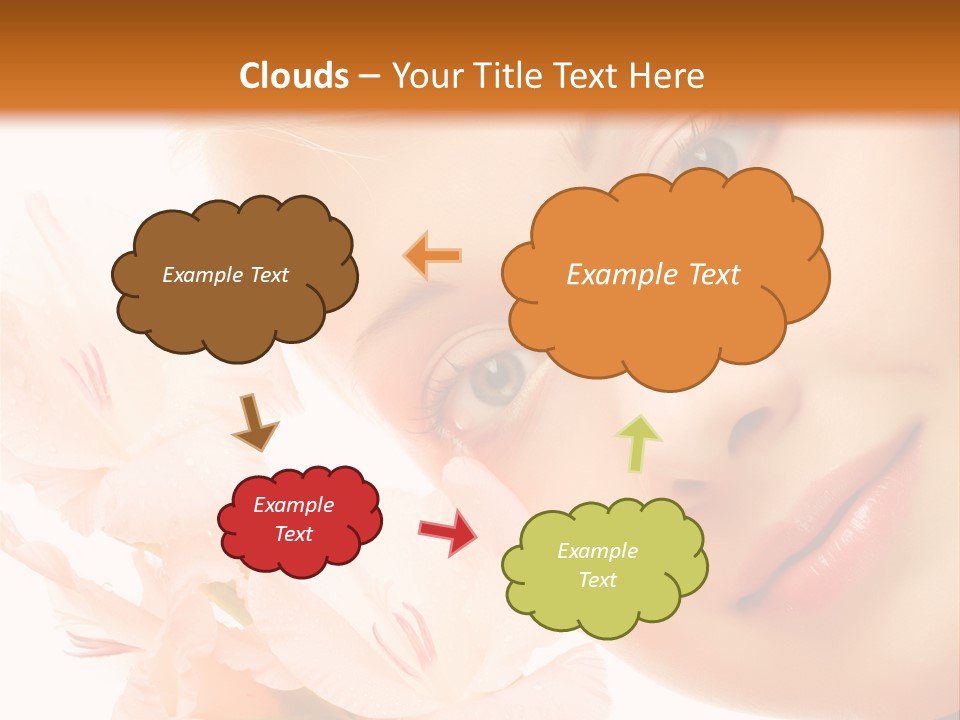 Woman Lifestyle Skin PowerPoint Template