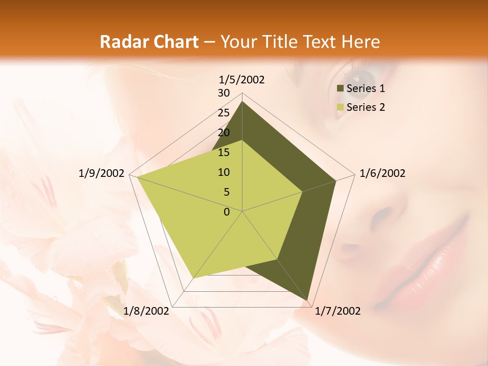 Woman Lifestyle Skin PowerPoint Template