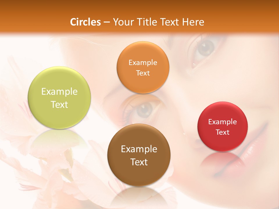 Woman Lifestyle Skin PowerPoint Template