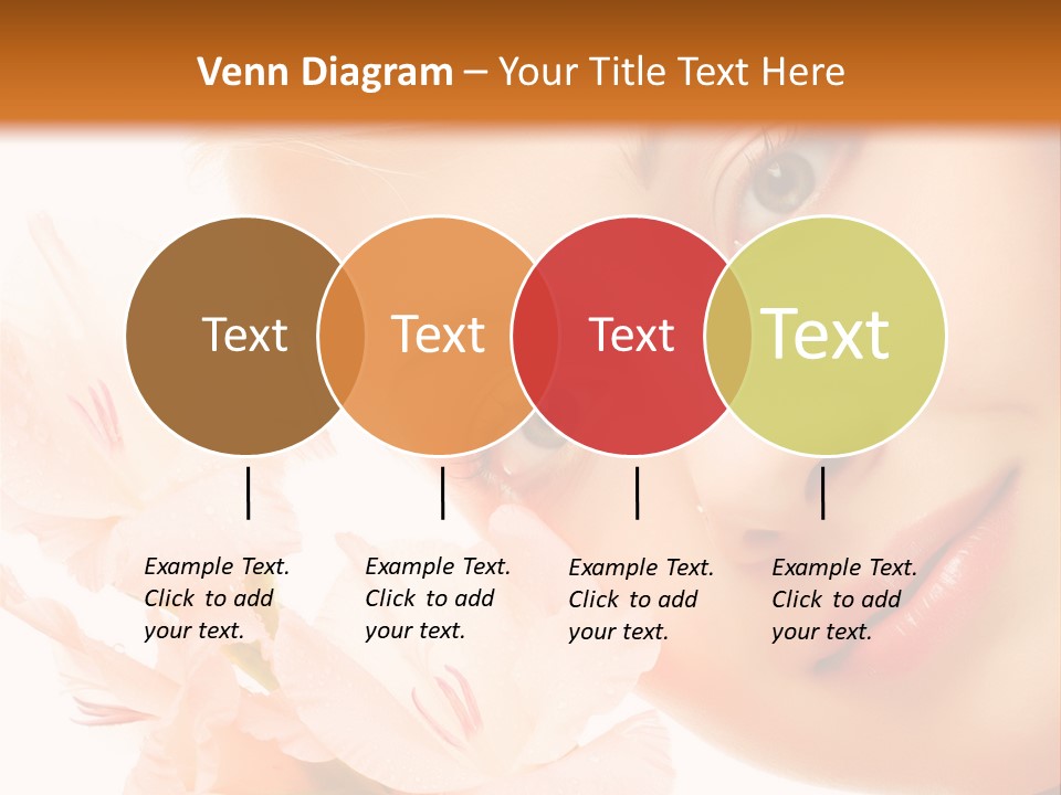 Woman Lifestyle Skin PowerPoint Template