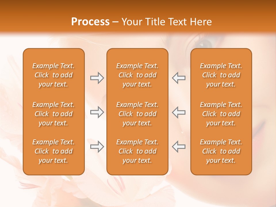 Woman Lifestyle Skin PowerPoint Template