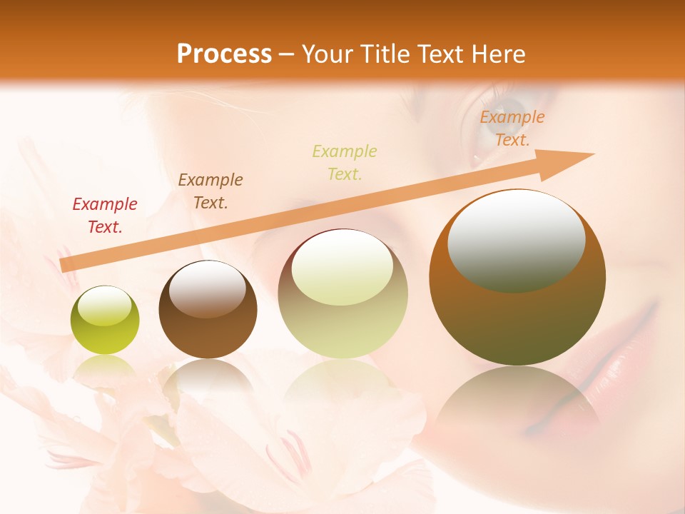 Woman Lifestyle Skin PowerPoint Template