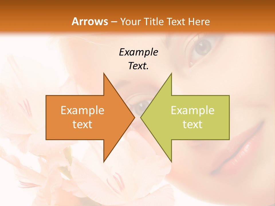 Woman Lifestyle Skin PowerPoint Template