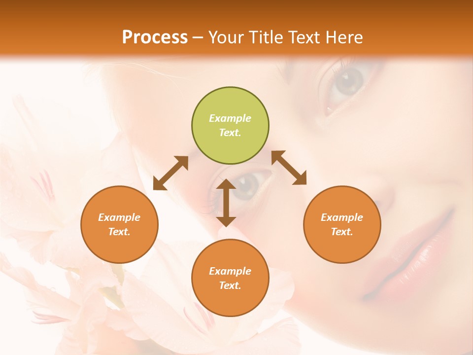 Woman Lifestyle Skin PowerPoint Template