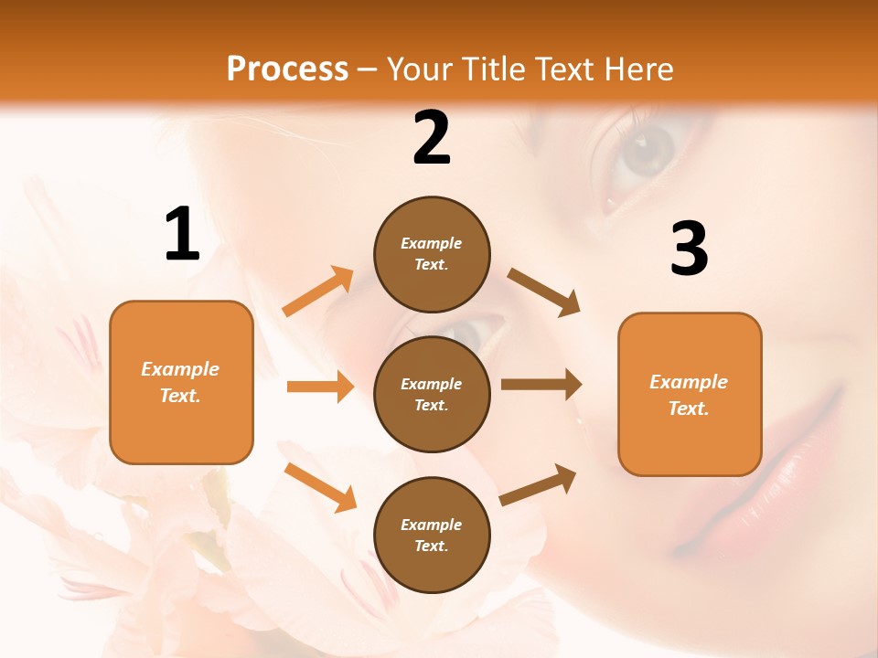 Woman Lifestyle Skin PowerPoint Template