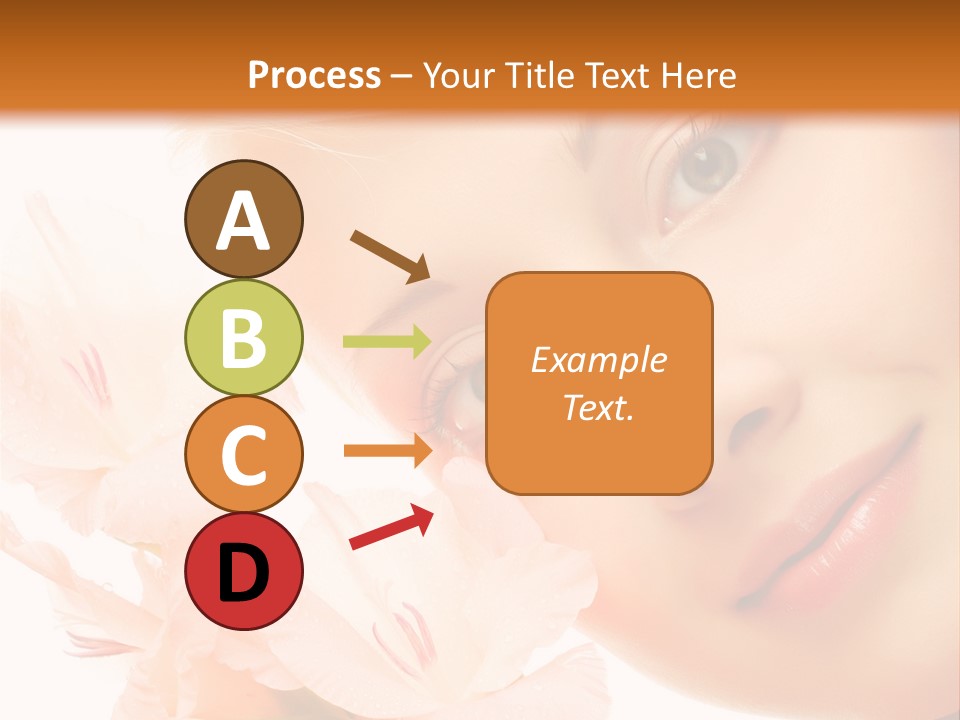 Woman Lifestyle Skin PowerPoint Template