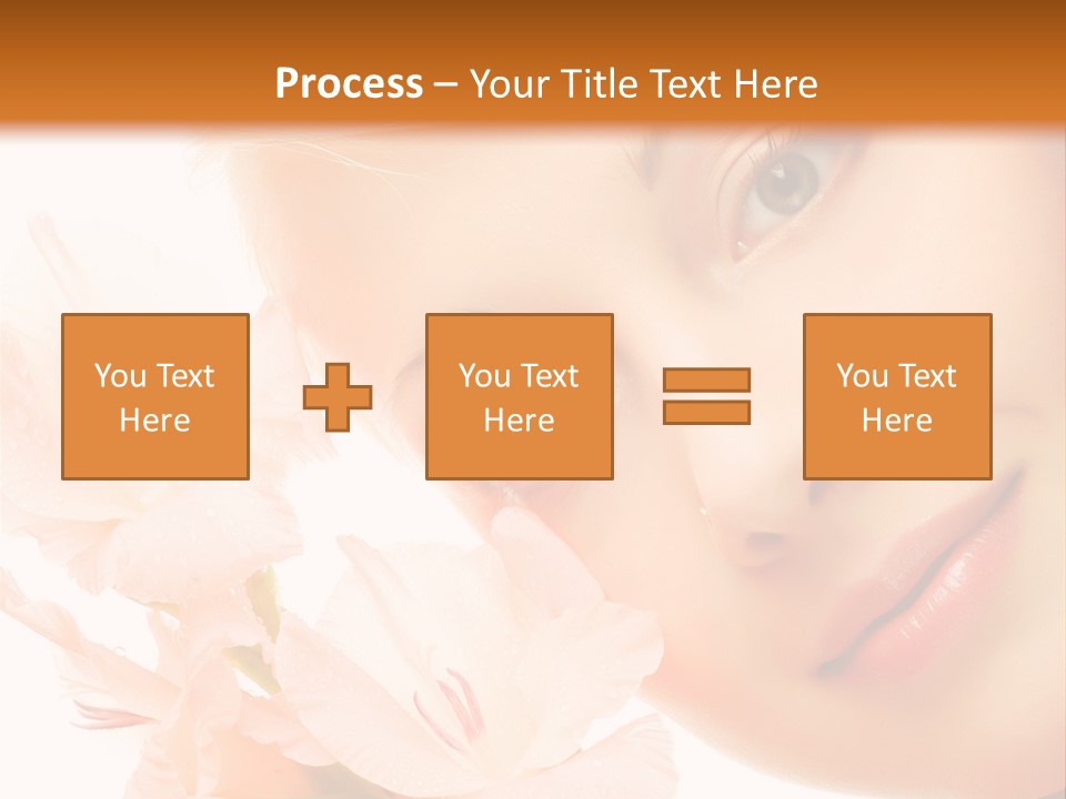 Woman Lifestyle Skin PowerPoint Template