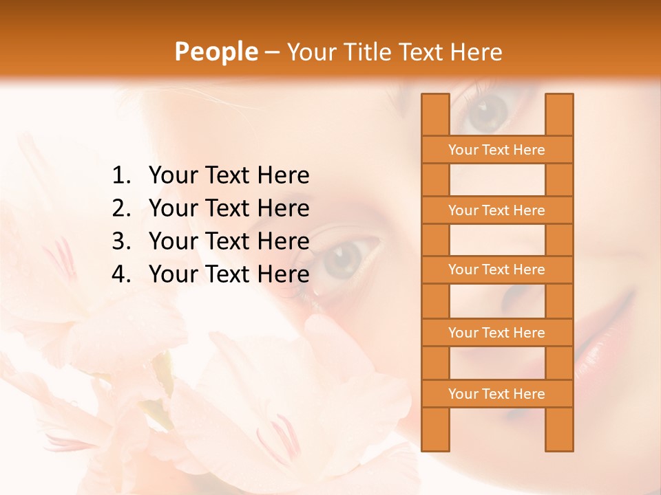 Woman Lifestyle Skin PowerPoint Template