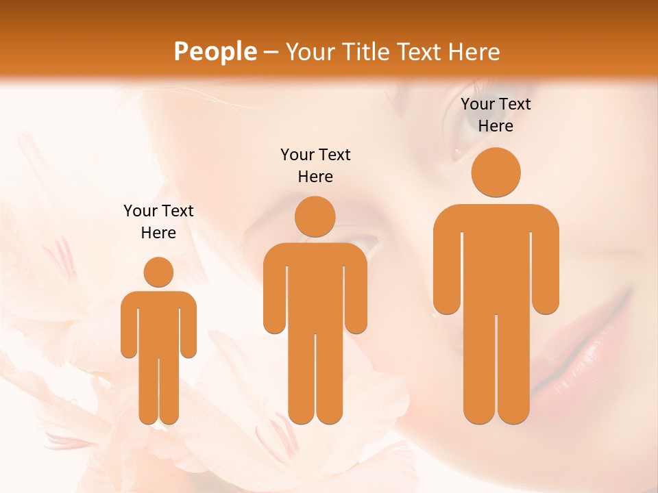 Woman Lifestyle Skin PowerPoint Template