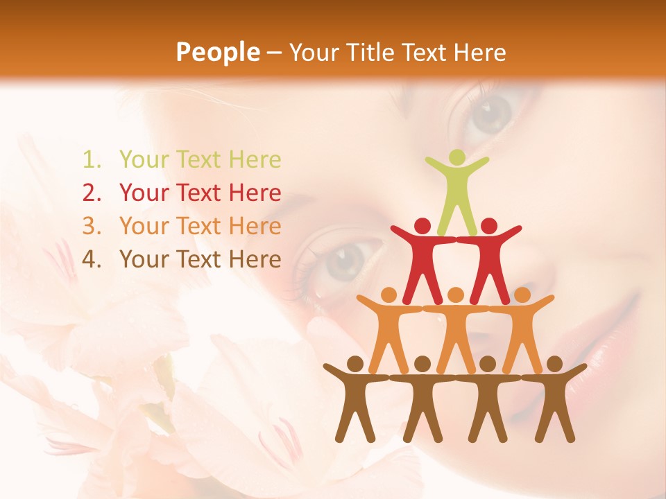 Woman Lifestyle Skin PowerPoint Template