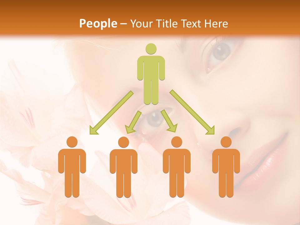 Woman Lifestyle Skin PowerPoint Template