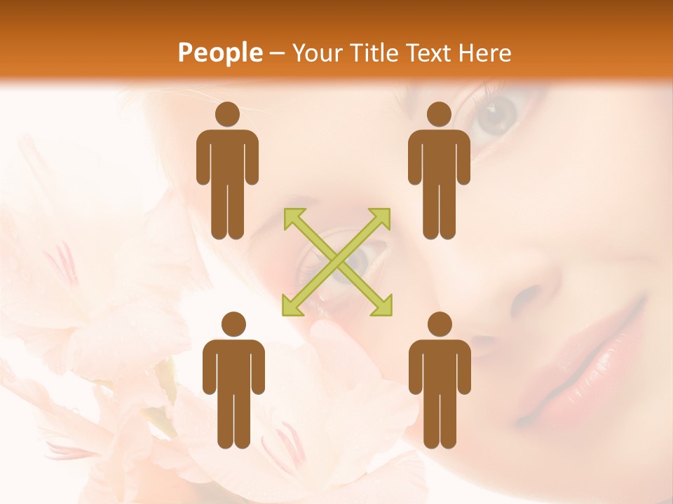 Woman Lifestyle Skin PowerPoint Template