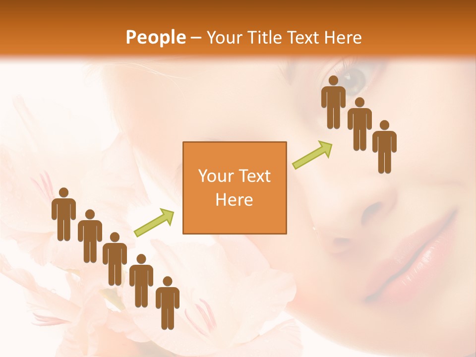 Woman Lifestyle Skin PowerPoint Template