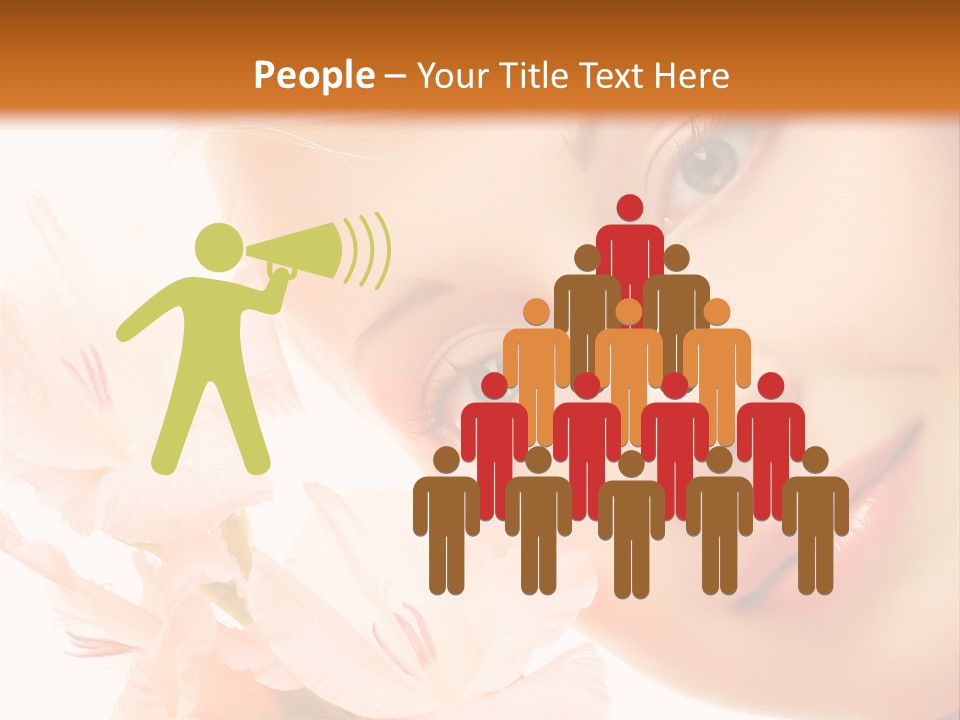 Woman Lifestyle Skin PowerPoint Template