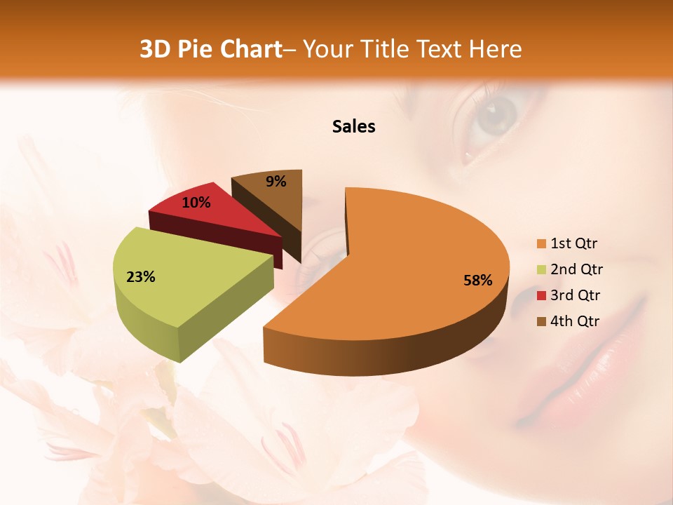 Woman Lifestyle Skin PowerPoint Template