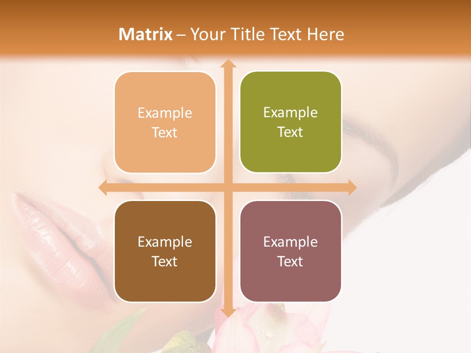 Healthy Eye Floral PowerPoint Template