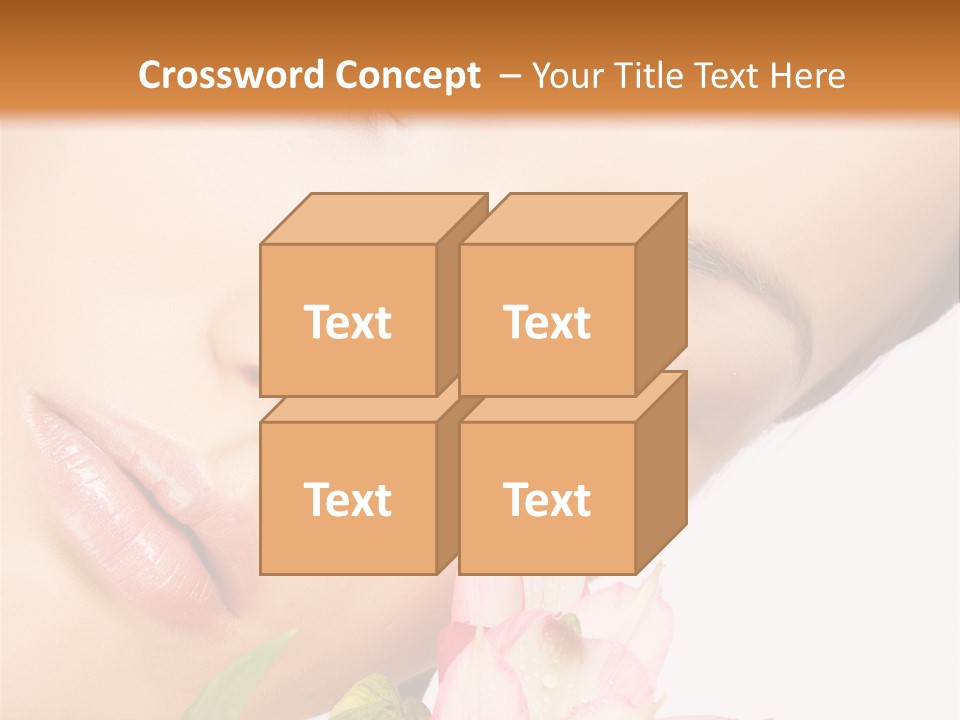 Healthy Eye Floral PowerPoint Template