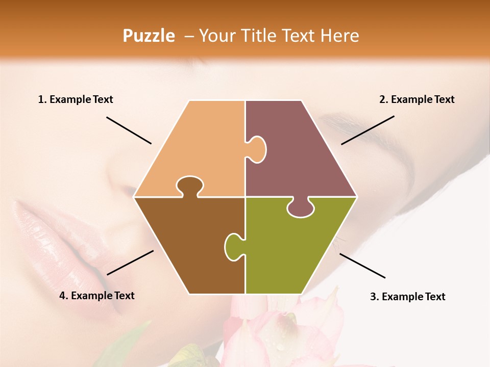 Healthy Eye Floral PowerPoint Template