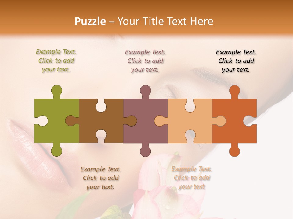 Healthy Eye Floral PowerPoint Template