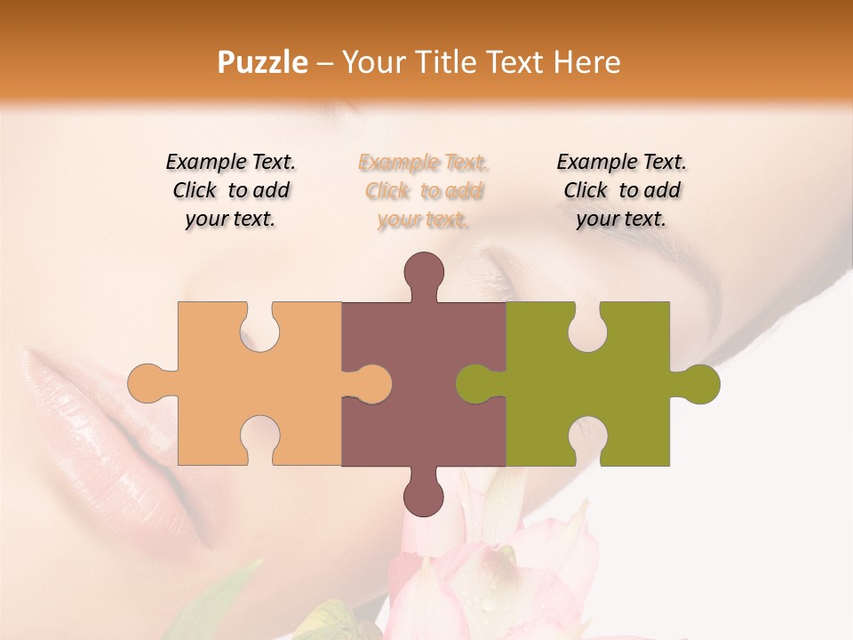 Healthy Eye Floral PowerPoint Template