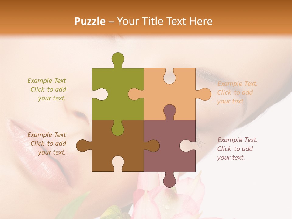 Healthy Eye Floral PowerPoint Template