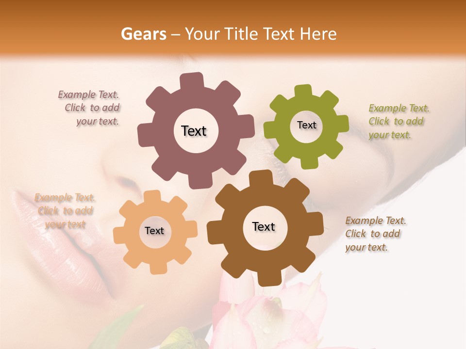 Healthy Eye Floral PowerPoint Template