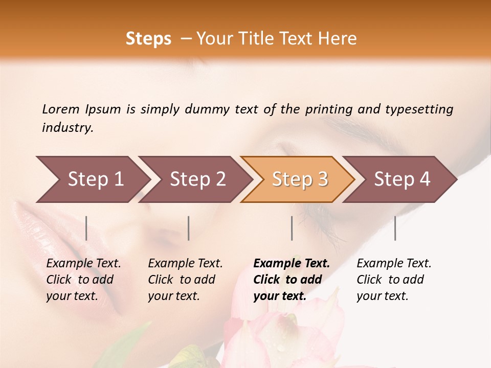 Healthy Eye Floral PowerPoint Template