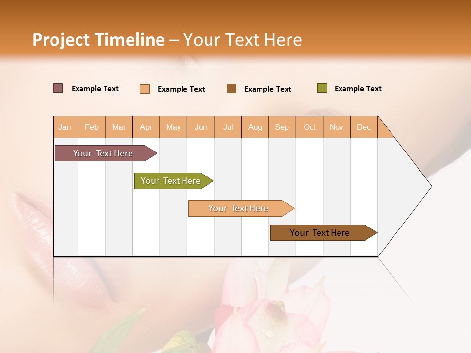 Healthy Eye Floral PowerPoint Template