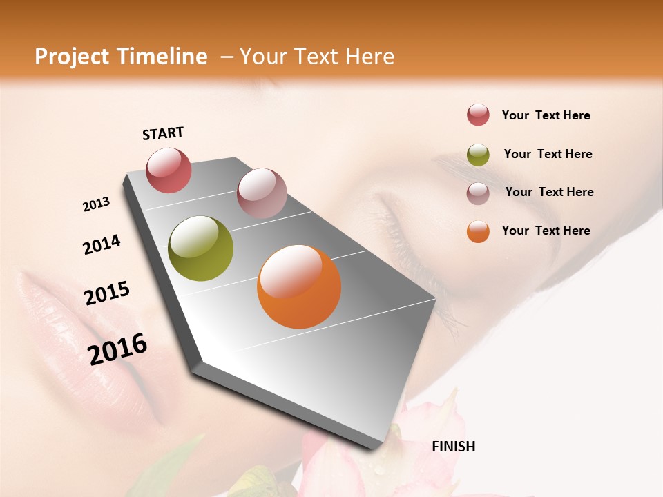 Healthy Eye Floral PowerPoint Template