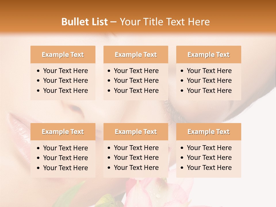 Healthy Eye Floral PowerPoint Template