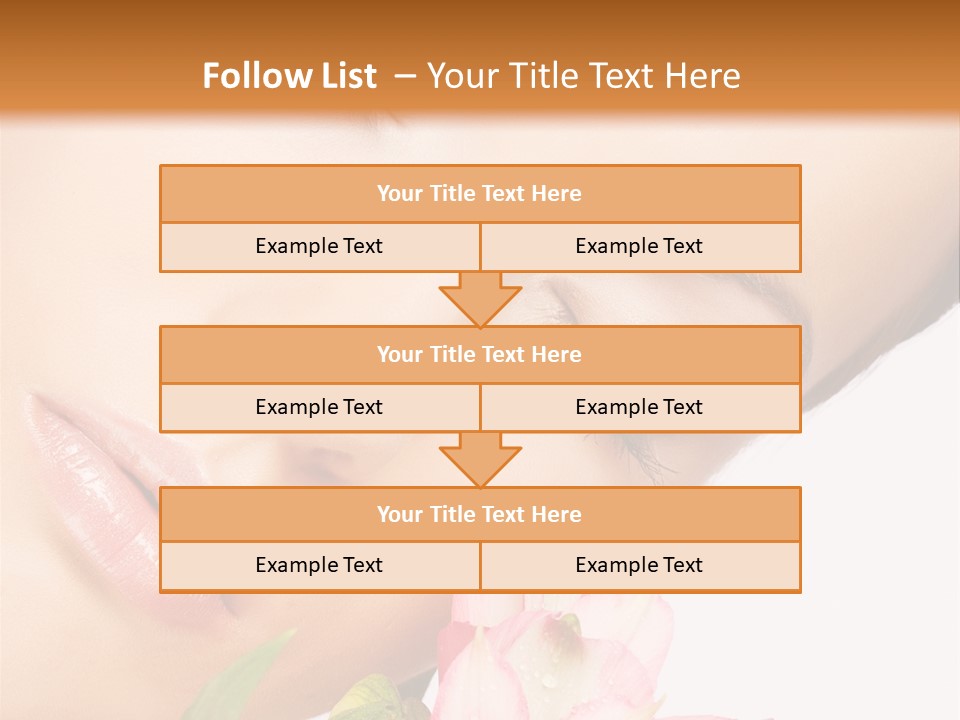 Healthy Eye Floral PowerPoint Template