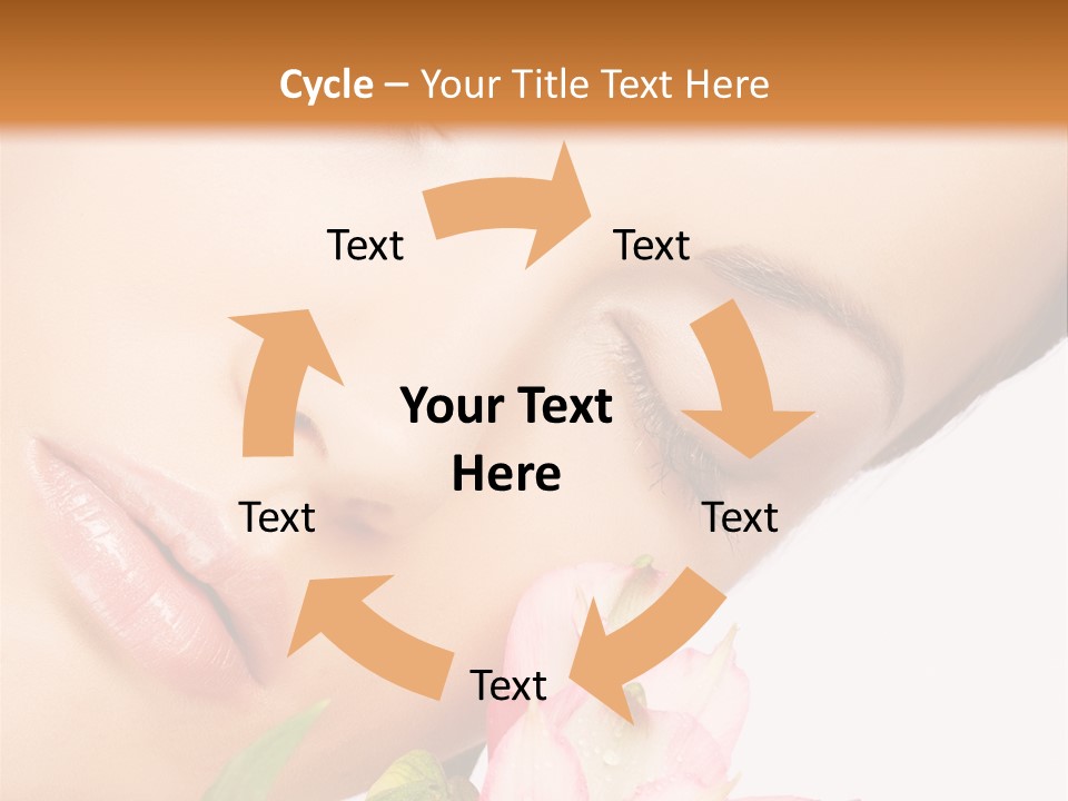 Healthy Eye Floral PowerPoint Template