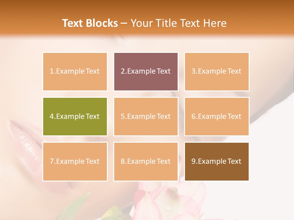 Healthy Eye Floral PowerPoint Template