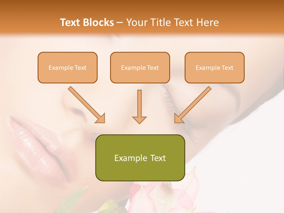 Healthy Eye Floral PowerPoint Template
