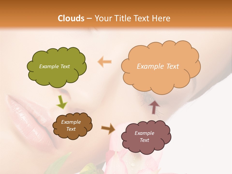 Healthy Eye Floral PowerPoint Template