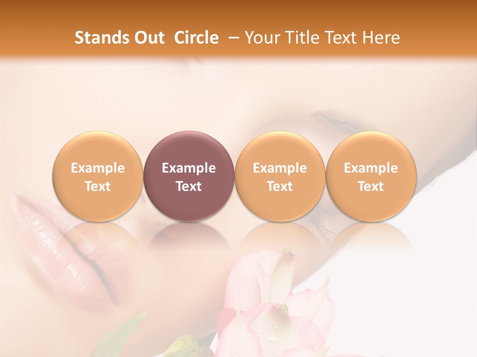 Healthy Eye Floral PowerPoint Template