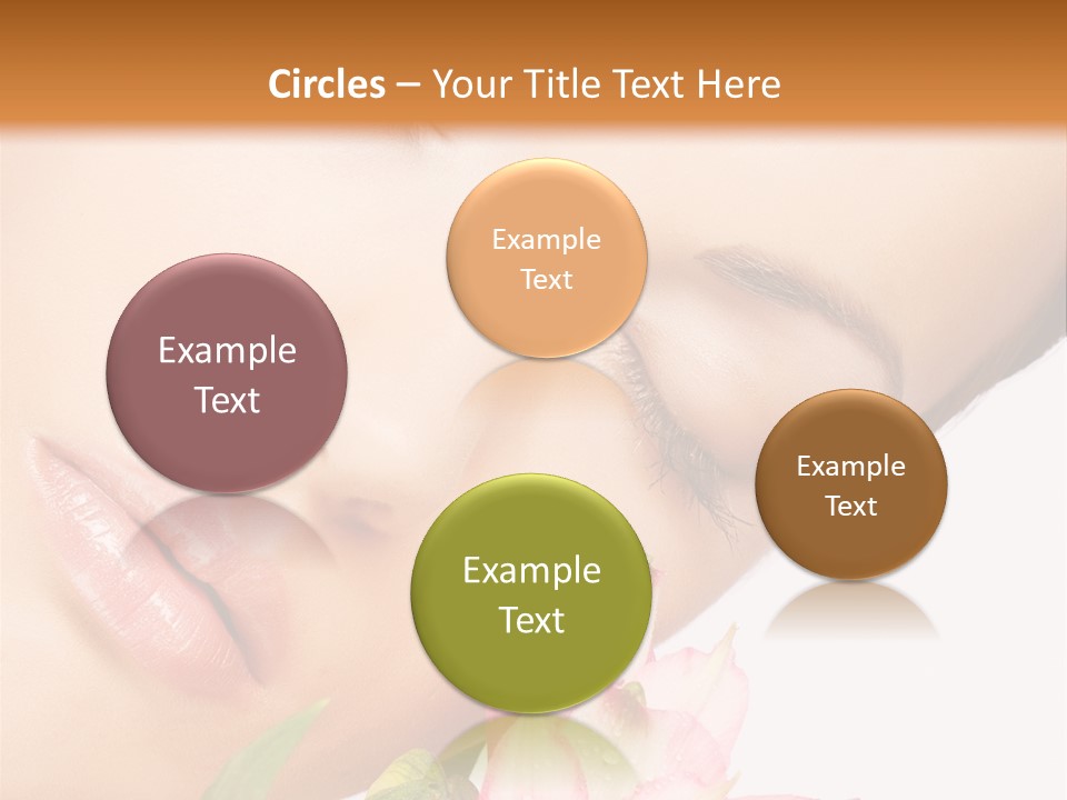 Healthy Eye Floral PowerPoint Template