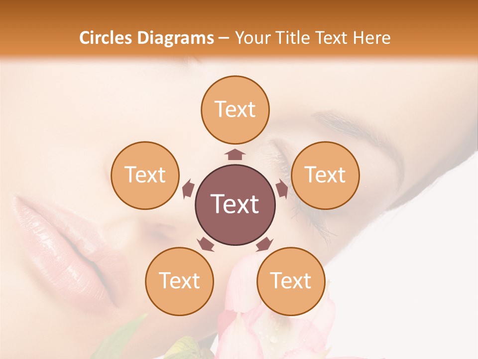 Healthy Eye Floral PowerPoint Template