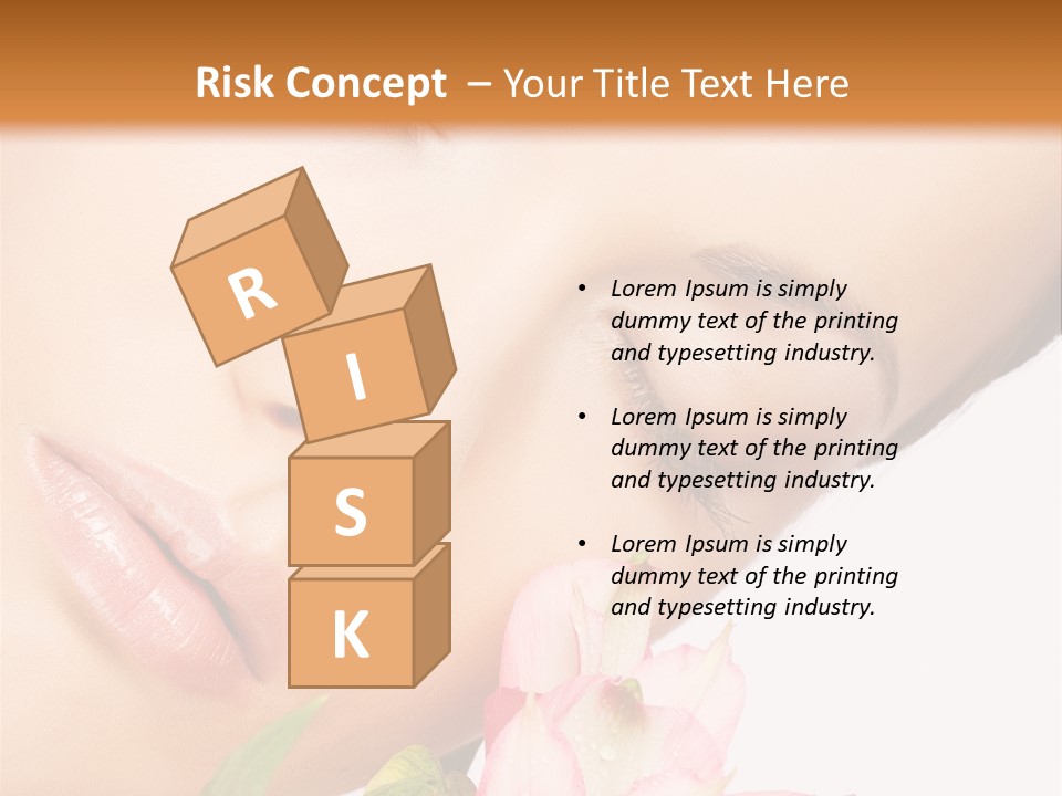 Healthy Eye Floral PowerPoint Template