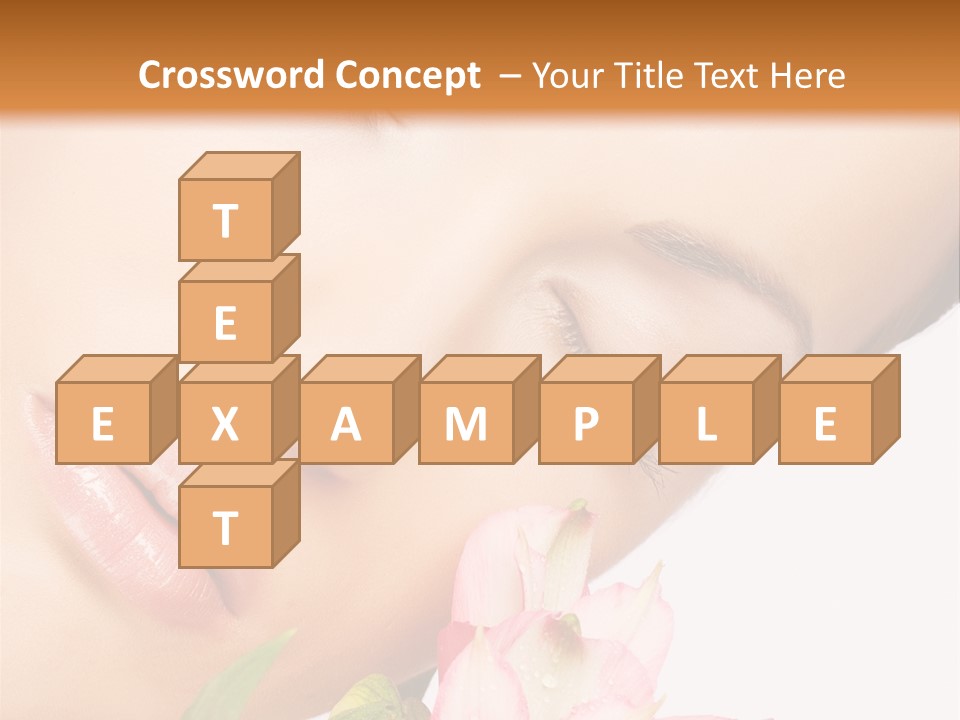 Healthy Eye Floral PowerPoint Template