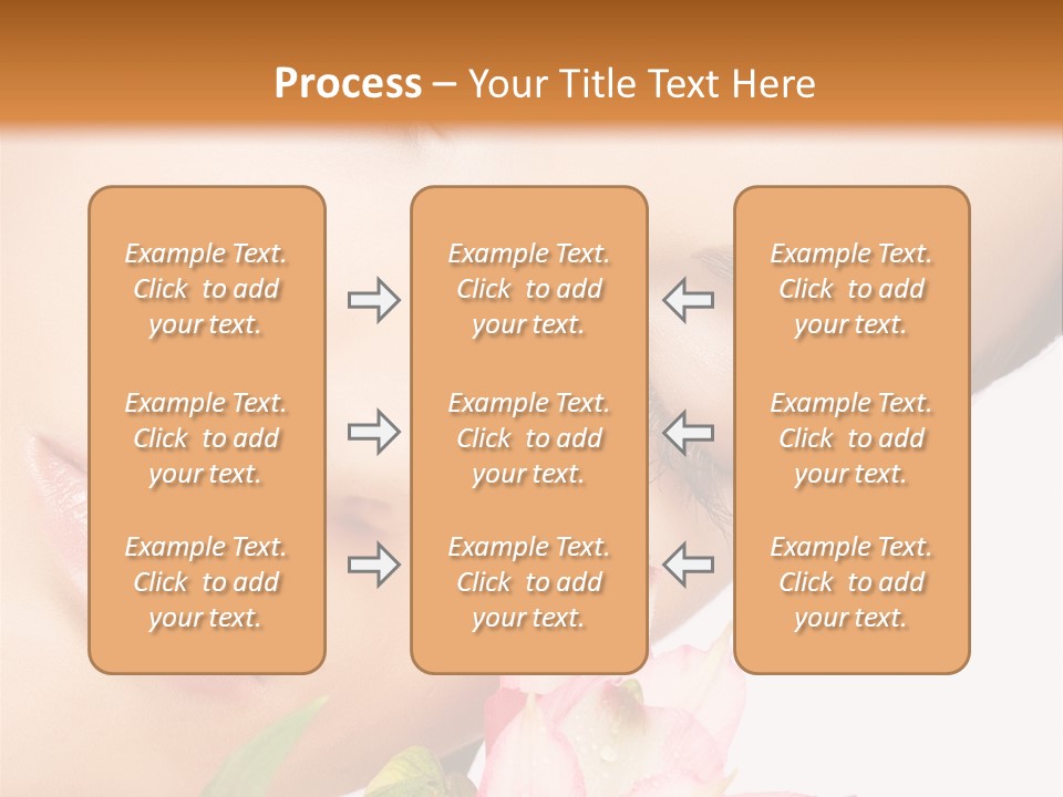 Healthy Eye Floral PowerPoint Template
