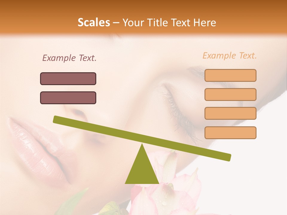 Healthy Eye Floral PowerPoint Template