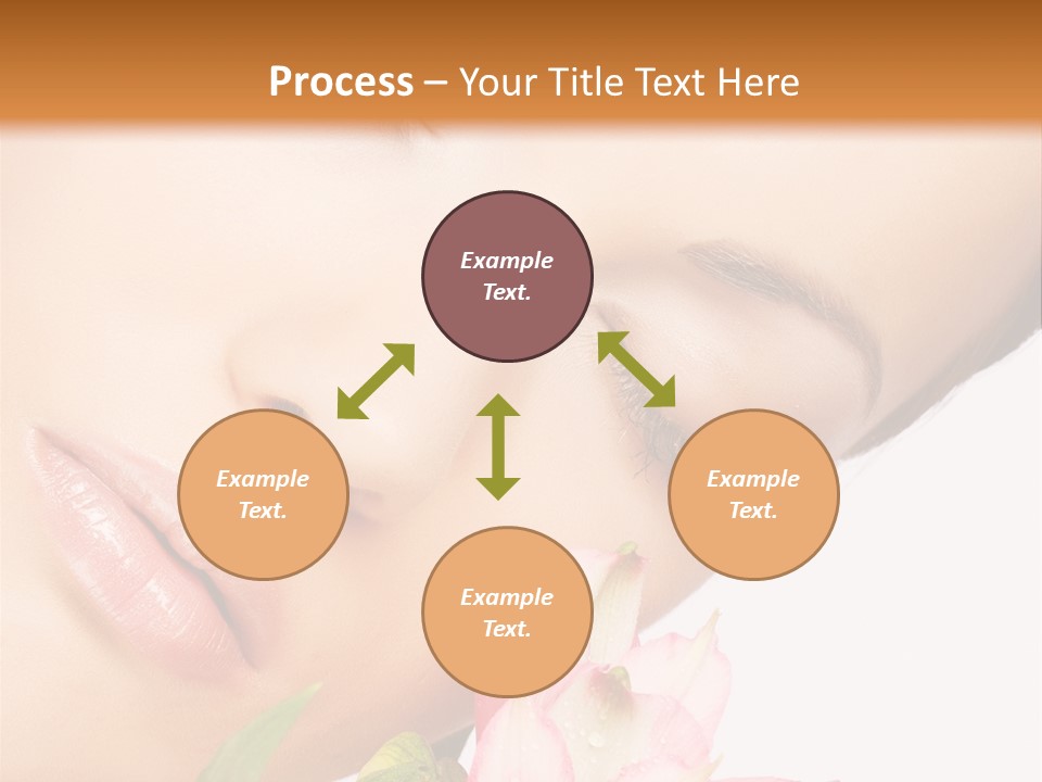 Healthy Eye Floral PowerPoint Template