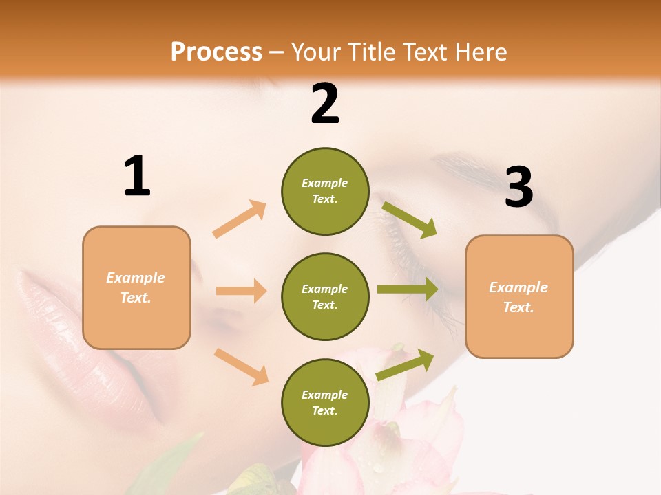Healthy Eye Floral PowerPoint Template
